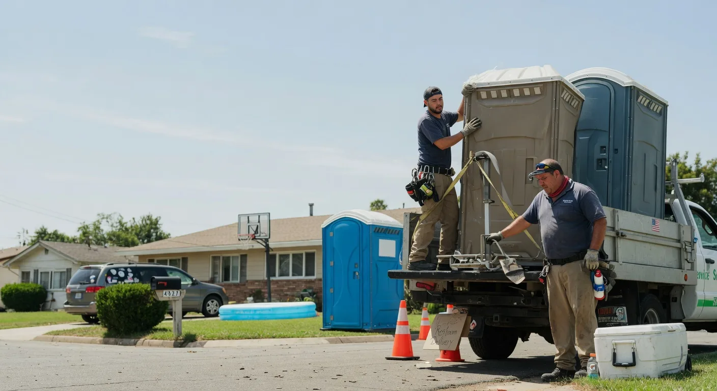 Porta Potty Rental in New Plymouth, OH near me