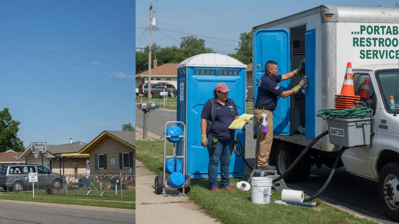 Portable Toilet Rental in New Plymouth, OH near me